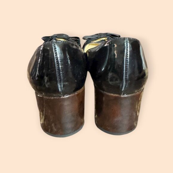 Kate Spade Dale Black Patent Leather Pumps in Original Box / SZ: 8B - Picture 5 of 8